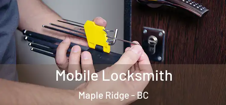 Mobile Locksmith Maple Ridge - BC